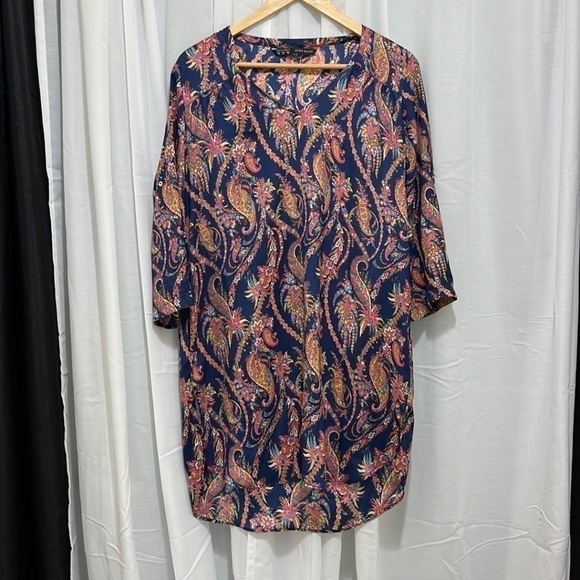Zara Dresses & Skirts - Zara 3/4 Sleeve Dress with Pockets a244